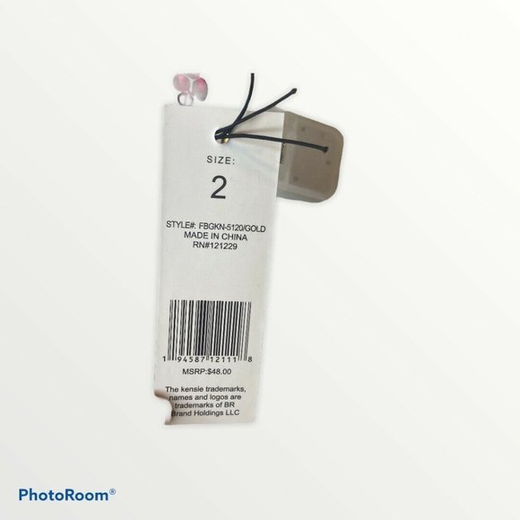 Kenzie Girl Youth Sz 2 Gold Boots Bow Detail NWT - Picture 7 of 7